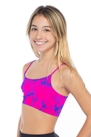 Marble Tie Dye Bandeau Bra Cami Girls