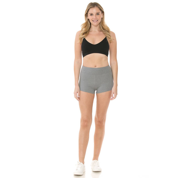 Buttery Soft Yoga Style Mini Shorts