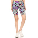 Buttery Soft Print Bike Shorts