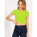 Crop Top Baby Tee T-Shirt UP CLOTHING