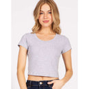 Crop Top Baby Tee T-Shirt UP CLOTHING