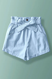 BELTED PAPERBAG SHORTS
