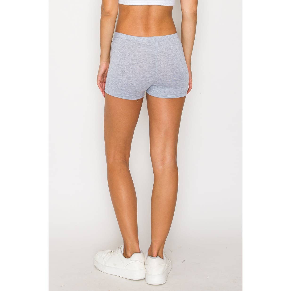 High Waist Mini Biker Shorts