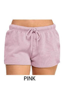 Basic Fleece Shorts With Side Pockets
