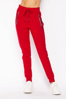 Pocket Sporty Style Jogger Pants for Active Lifestyle - Sporty Jogger Pants JS04-SOLID Truly Contagious