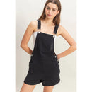 HF25C466 Double Gauze Overall Romper with Front Pockets HYFVE