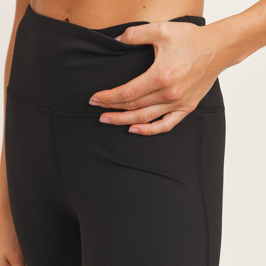 Laser cut leggings