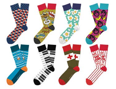 Two Left Feet Socks-Assorted styles
