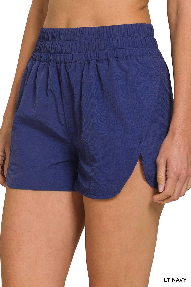 Track Shorts w/ side-pockets (unlined)