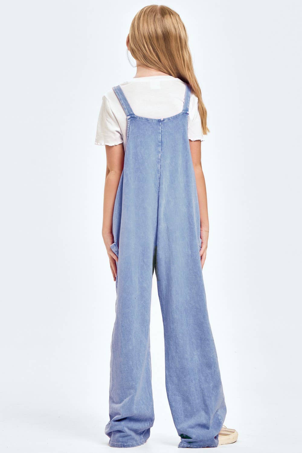 Mineral wash overall/jumpsuit/onesie