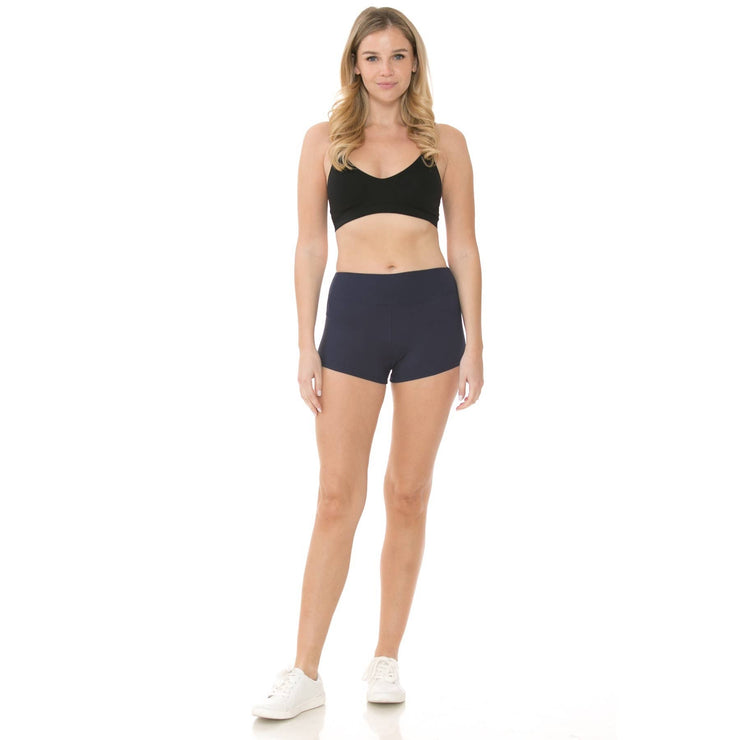 Buttery Soft Yoga Style Mini Shorts