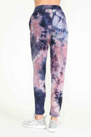 TIE DYE WARM PANTS FLEECE LINED WAISTBAND PANTS