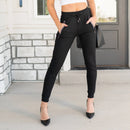 Pocket Sporty Style Jogger Pants for Active Lifestyle - Sporty Jogger Pants JS04-SOLID Truly Contagious