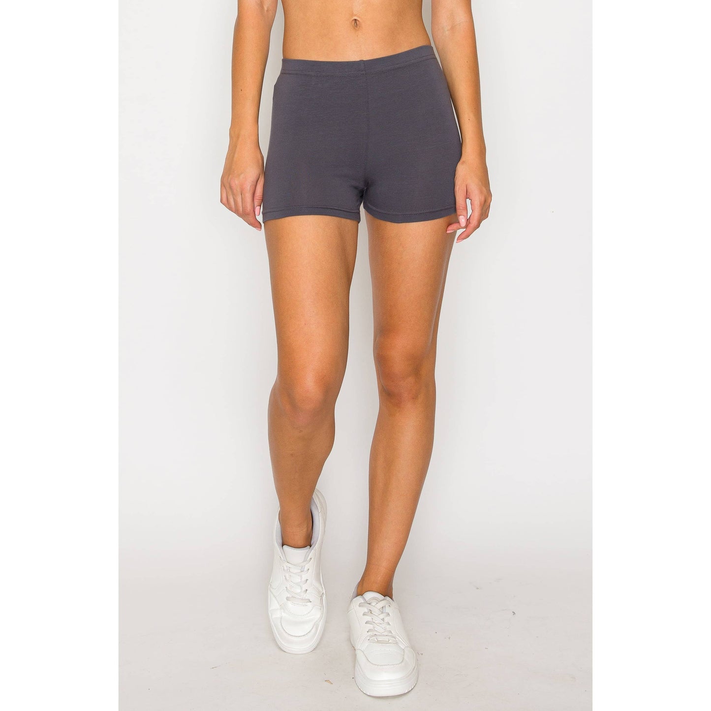 High Waist Mini Biker Shorts