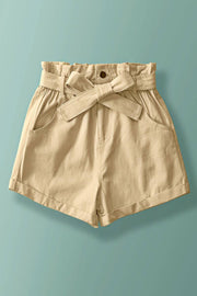 BELTED PAPERBAG SHORTS