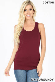 ".Cotton Jersey Basic Tank