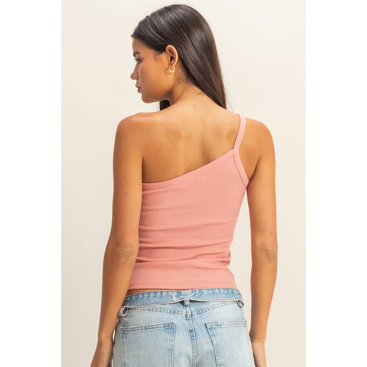 DZ23E511-One-Shoulder Cami Top