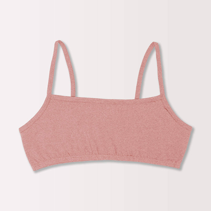 Cotton Cropped Cami Training Bra