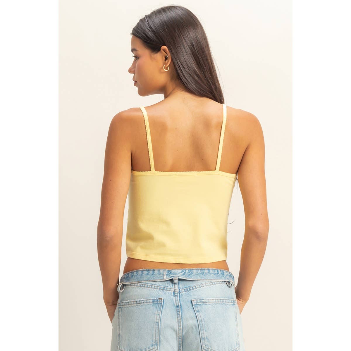 DZ22C574-Basic Cami Crop Top