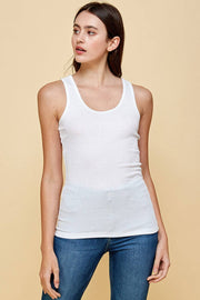 RACERBACK RIB TANK TOP