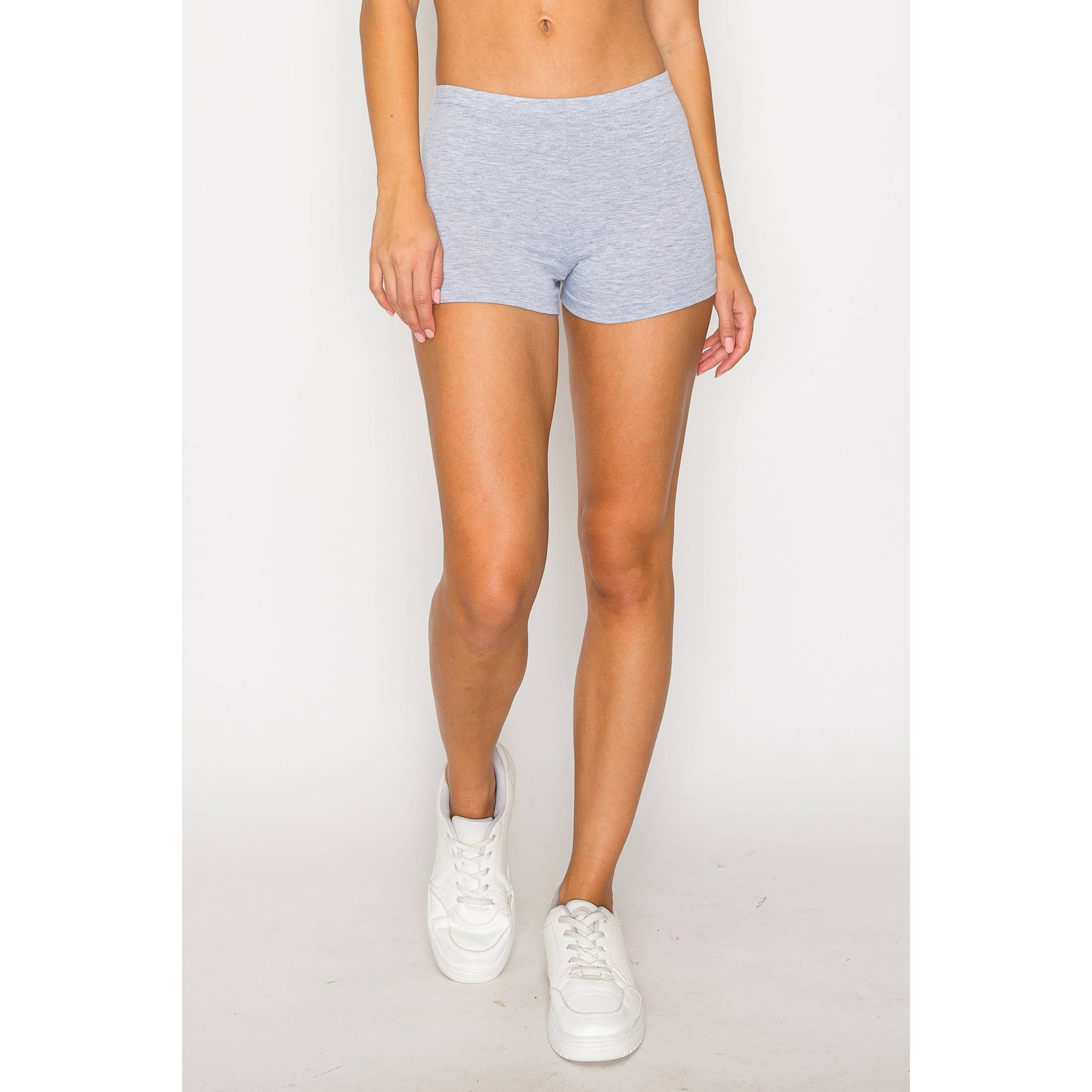 High Waist Mini Biker Shorts