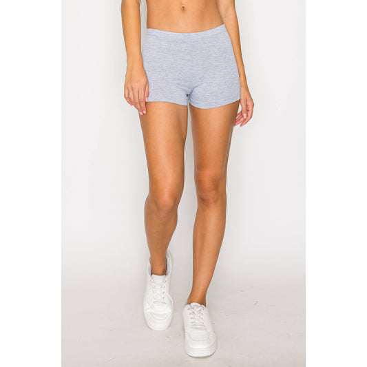 High Waist Mini Biker Shorts