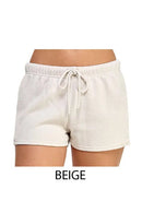 Basic Fleece Shorts with Pockets for Ultimate Comfort and Convenience Vanilla Monkey