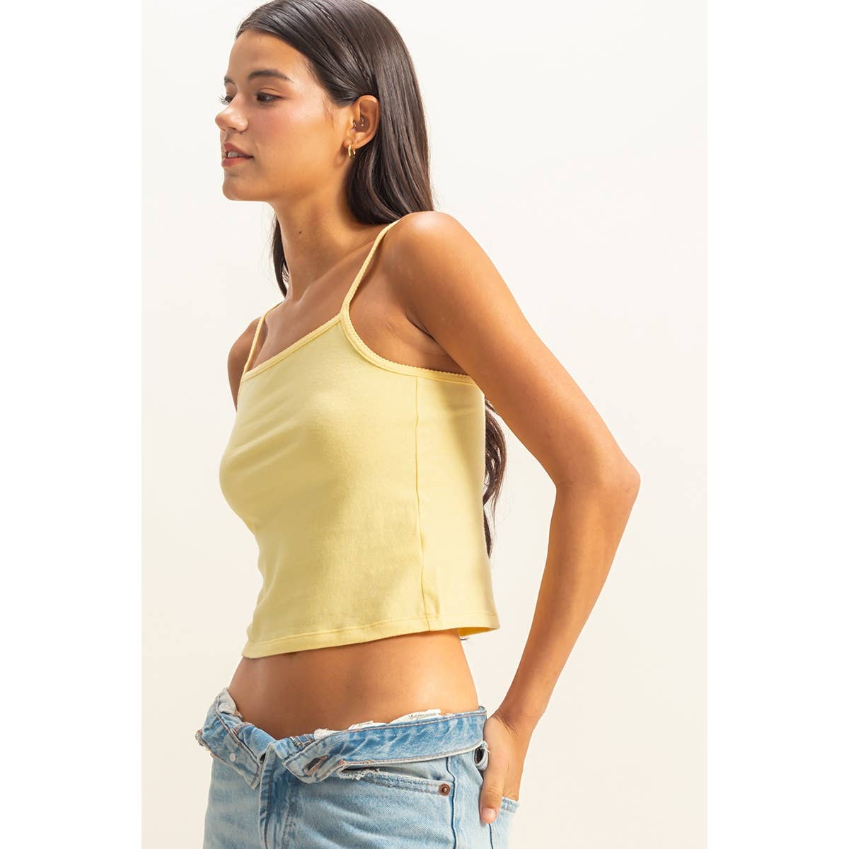 DZ22C574-Basic Cami Crop Top