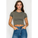 Crop Top Baby Tee T-Shirt UP CLOTHING