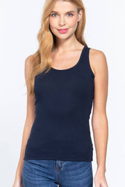 RACERBACK RIB TANK TOP