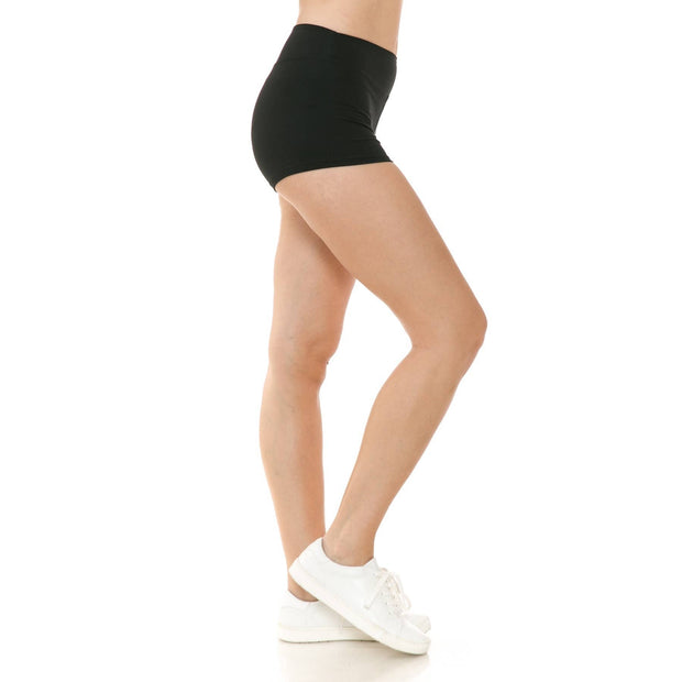 Buttery Soft Yoga Style Mini Shorts