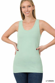 ".Cotton Jersey Basic Tank